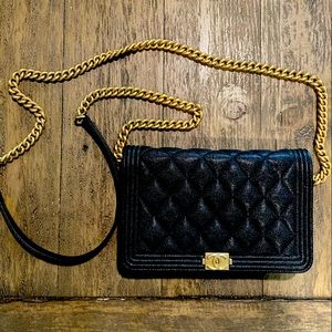 Chanel Boy Wallet on Chain
